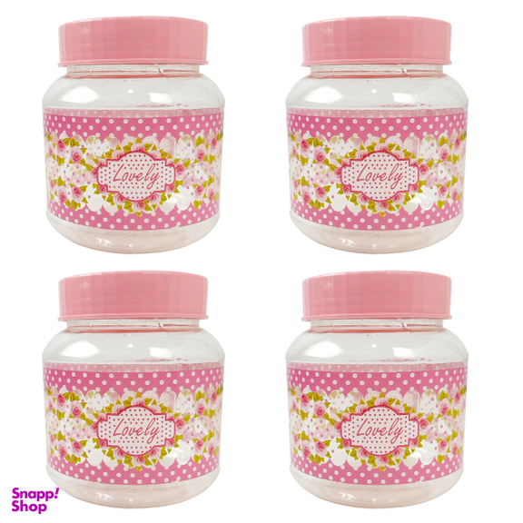 بانکه لاولی مدل گلدار کد size-1 بسته 4 عددی