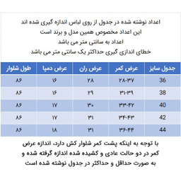 شلوار جین دخترانه دکسونری مدل 256006902 مام استایل قد نود رنگ مشکی