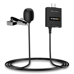 میکروفون یقه ای با سیم کامیکا مدل Comica CVM-V01.USB رابط Type-C