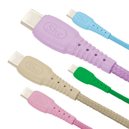 کابل تبدیل  USB به USB-C شی کاریزما مدل سهیل طول 1.2 متر