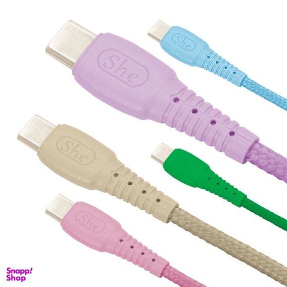 کابل تبدیل  USB به USB-C شی کاریزما مدل سهیل طول 1.2 متر