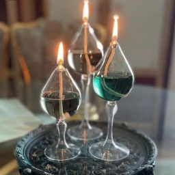 شمع مدل اشکی مجموعه 3 عددی