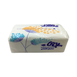 دستمال کاغذی اقتصادی 100 برگ بی تا مدل White بسته 10 عددی