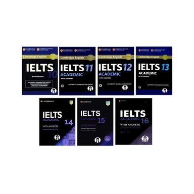 کتاب IELTS Academic Cambridge اثر جمعی از نویسندگان انتشارات الوندپویان جلد 10 تا 16
