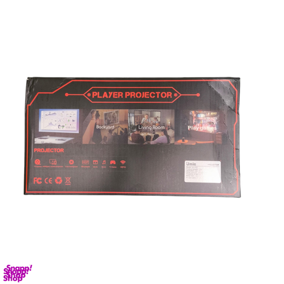 ویدیو پروژکتور اندروید اومیو مدل Q3 Pro به همراه دسته بازی