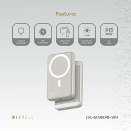پاوربانک لولو  مدل MagLight  ظرفیت 8000 میلی آمپر ساعت
