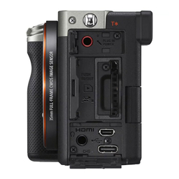 دوربین بدون آینه سونی مدل Sony a7C Mirrorless Camera Silver Body