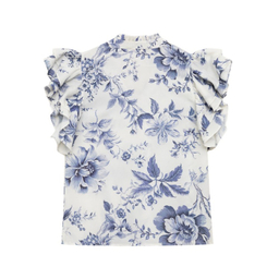 بلوز زنانه برنس مدل نرمین رنگ آبی