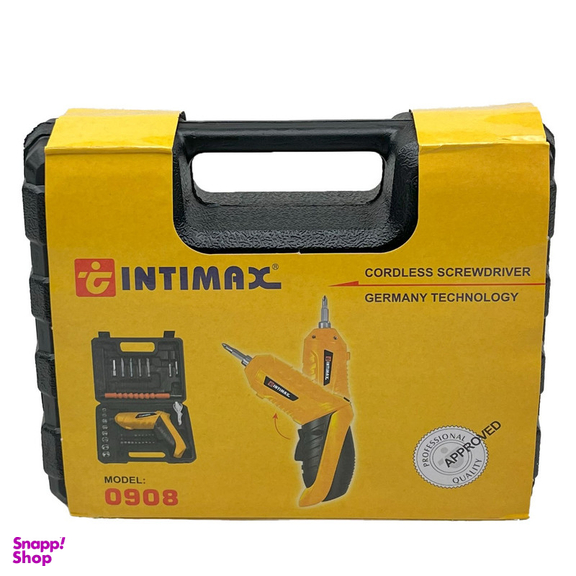 پیچ گوشتی شارژی اینتیمکث مدل 09388 مجموعه 40 عددی