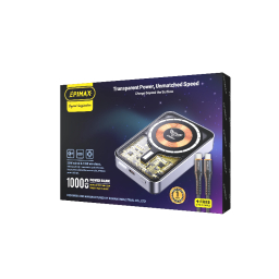 پاوربانک وایرلس اپیمکس کد Ep-212 ظرفیت 10000 میلی‌ آمپر‌ ساعت