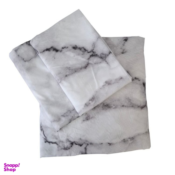 ست روتختی کشدار و روبالشی دو نفره مدل سنگی کد ML160MS مجموعه 3 عددی