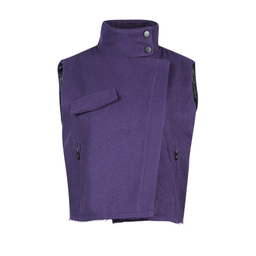 جلیقه زنانه سرژه مدل 234111 رنگ بنفش