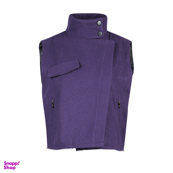 جلیقه زنانه سرژه مدل 234111 رنگ بنفش