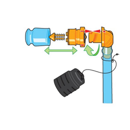 کیسه آب اورجینال دیوتر مدل Streamer گنجایش 3 لیتر