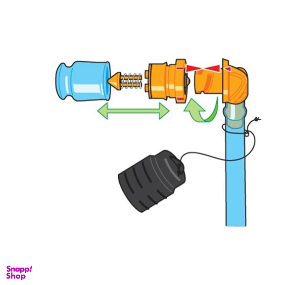 کیسه آب اورجینال دیوتر مدل Streamer گنجایش 3 لیتر