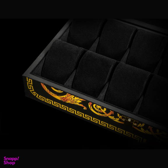 جعبه ساعت 12 خانه طرح پتینه کد TW-2486