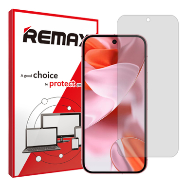 محافظ صفحه نمایش شفاف ریمکس مدل Resistant مناسب گوشی موبایل گوگل Pixel 9