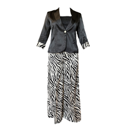 ست کت و شلوار زنانه ویولت کد 002 رنگ مشکی