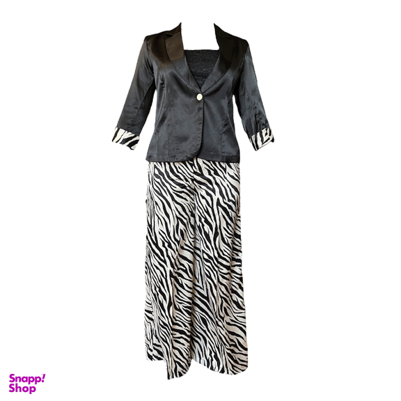 ست کت و شلوار زنانه ویولت کد 002 رنگ مشکی