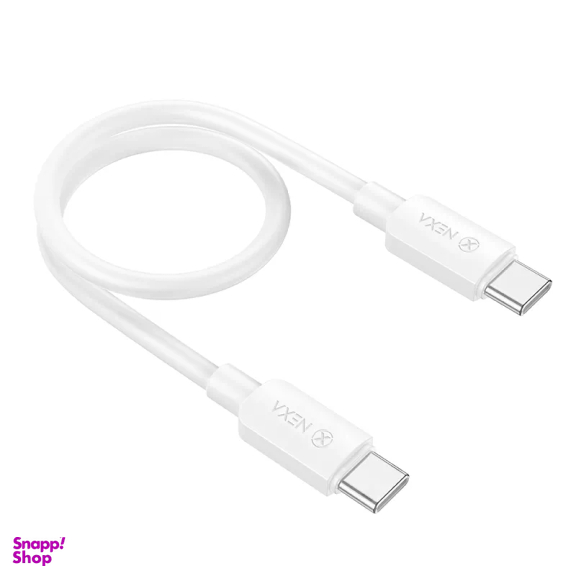 کابل شارژ 60 وات Type-C نکسا مدل L3 طول 25 سانتی‌ متر