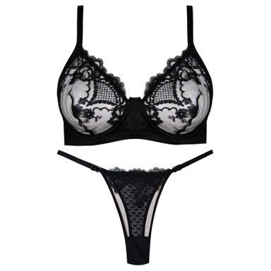 ست شورت و سوتین زنانه کارنا رز مدل فنردار کد 5167-5007 رنگ مشکی