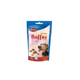 تشویقی سگ تریکسی طعم سیرابی و گوشت وزن 75 گرم