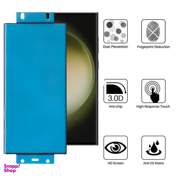 محافظ صفحه نمایش بوف مدل New Silicone-G مناسب برای گوشی موبایل سامسونگ Galaxy S23 Ultra/S22 Ultra