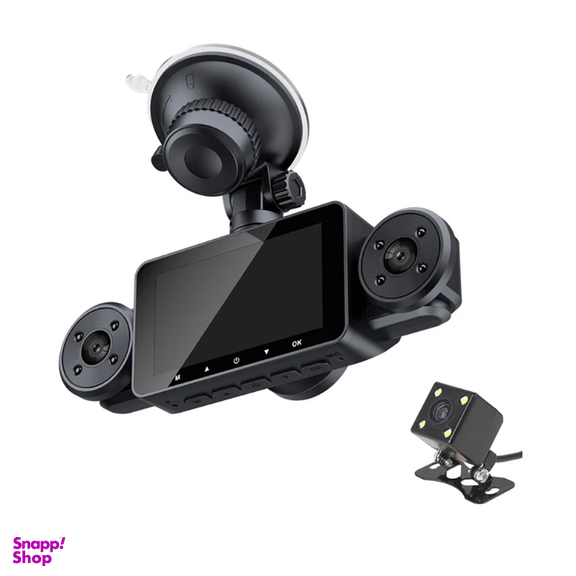 دوربین ثبت وقایع خودرو طرح بلک باکس مدل Pro5-WiFi به همراه دوربین عقب