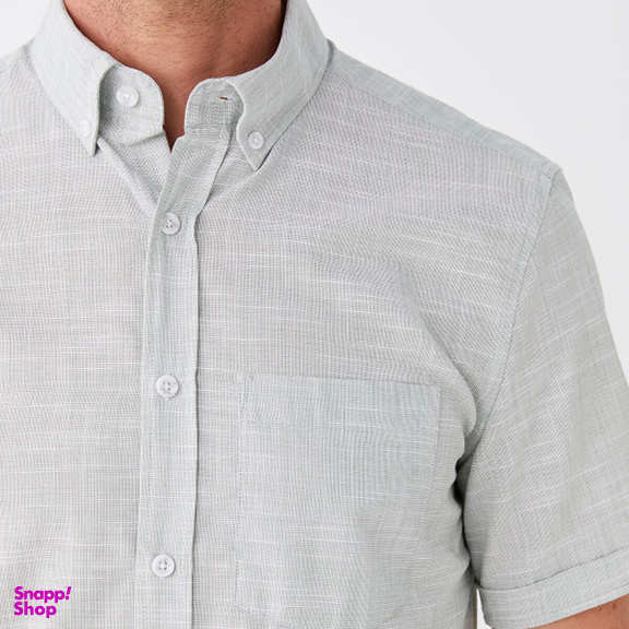 پیراهن آستین کوتاه مردانه ال سی وایکیکی مدل Tork8643