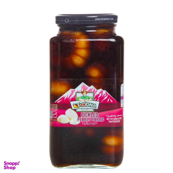 ترشی سیر گل فودنا وزن 630 گرم