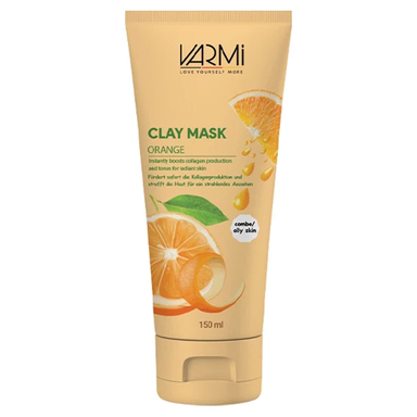 ماسک صورت خاک رسی وارمی مدل Orange حجم 150 میلی لیتر