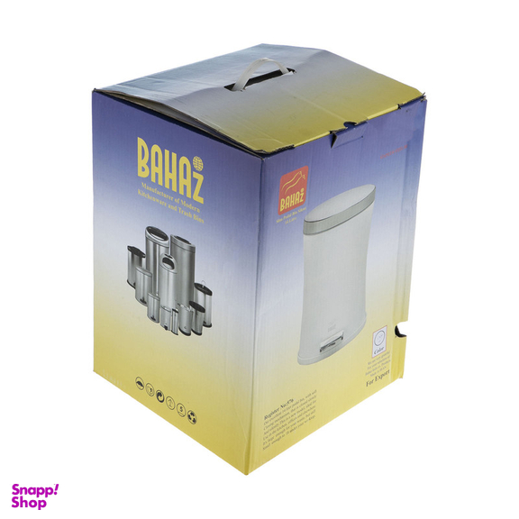 سطل زباله بهاز کالا مدل کمر باریک کد 14L-silent