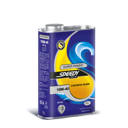 روغن موتور خودرو اسپیدی مدل Super Power SYNTHETIC BLEND 10W-40 حجم 1 لیتر