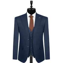 کت شلوار کمبین کج راه رنگ سرمه ای روشن مدل ژیله دورو کد 1444