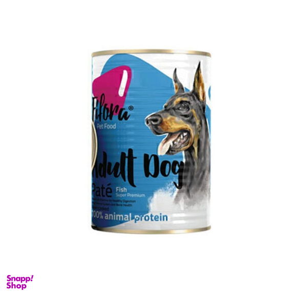 کنسرو غذای سگ نژاد بزرگ فیفورا با طعم ماهی وزن 400 گرم