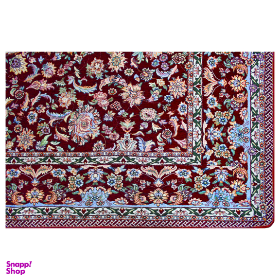 روفرشی طرح افشان زمینه زرشکی