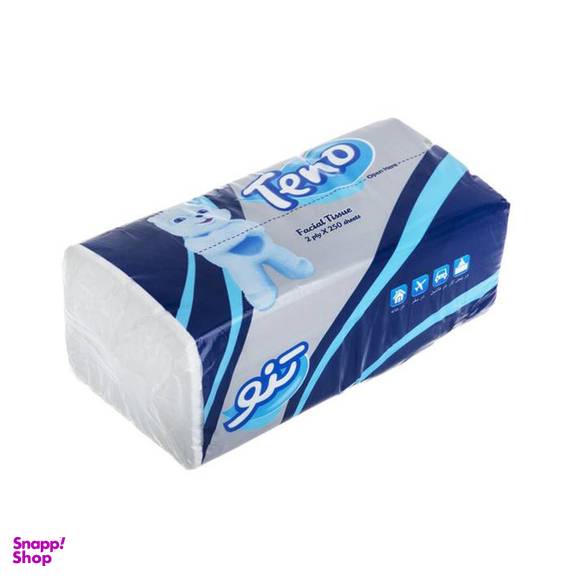 دستمال کاغذی 250 برگ تنو مدل خرس مجموعه 36 عددی