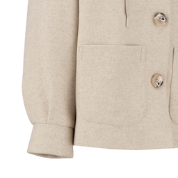 پالتو زنانه السانا مدل فرتاک کد 236908 رنگ کرم