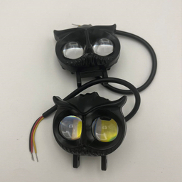 پرژکتور دو کنتاکت خودرو طرح جغد بسته دو عددی