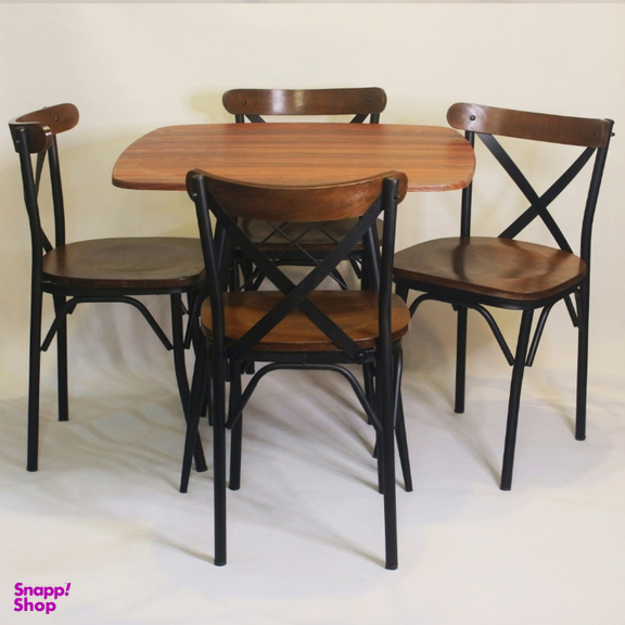 ست میز و صندلی 4 نفره مدل تونت