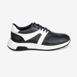 کفش روزمره مردانه چرم مشهد مدل J6187-001