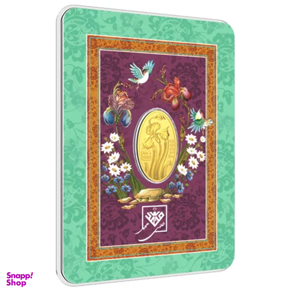 شمش طلا 24 عیار طلای محمد مدل گل زنبق Zep