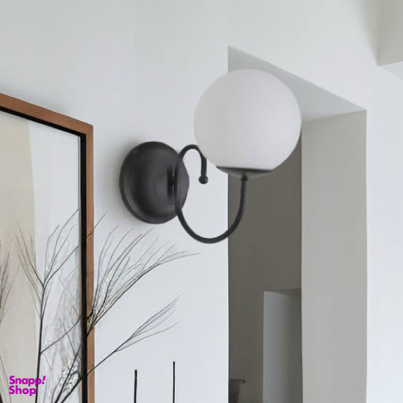 چراغ دیواری تک شعله نورهام مدل مهتاب