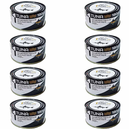 کنسرو ماهی مارلین در روغن گیاهی یکتن وزن 180 گرم بسته 8 عددی