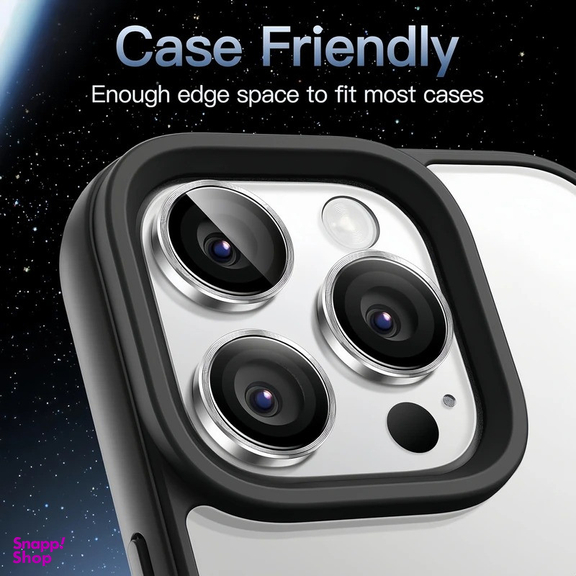 محافظ لنز دوربین گرین لاین مدل Hd Plus Camera Lens مناسب برای گوشی موبایل اپل iPhone 16 Pro Max / 16 Pro