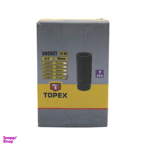 سری آچار بکس تاپکس مدل YPB-3/4INCH سایز 41 میلی متر