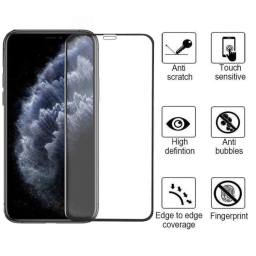 محافظ صفحه نمایش گوشی موبایل 5D بوف مناسب برای اپل iPhone 11 Pro /XS/X