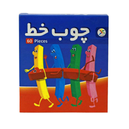 چوب خط آوای باران بسته 60 عددی