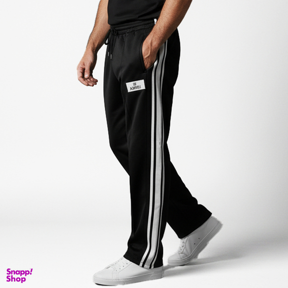 شلوار مردانه مدل بگ استایل رنگ مشکی