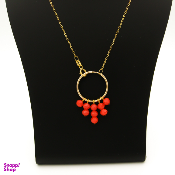 گردنبند طلا 18 عیار زنانه کاپانی مدل kn083